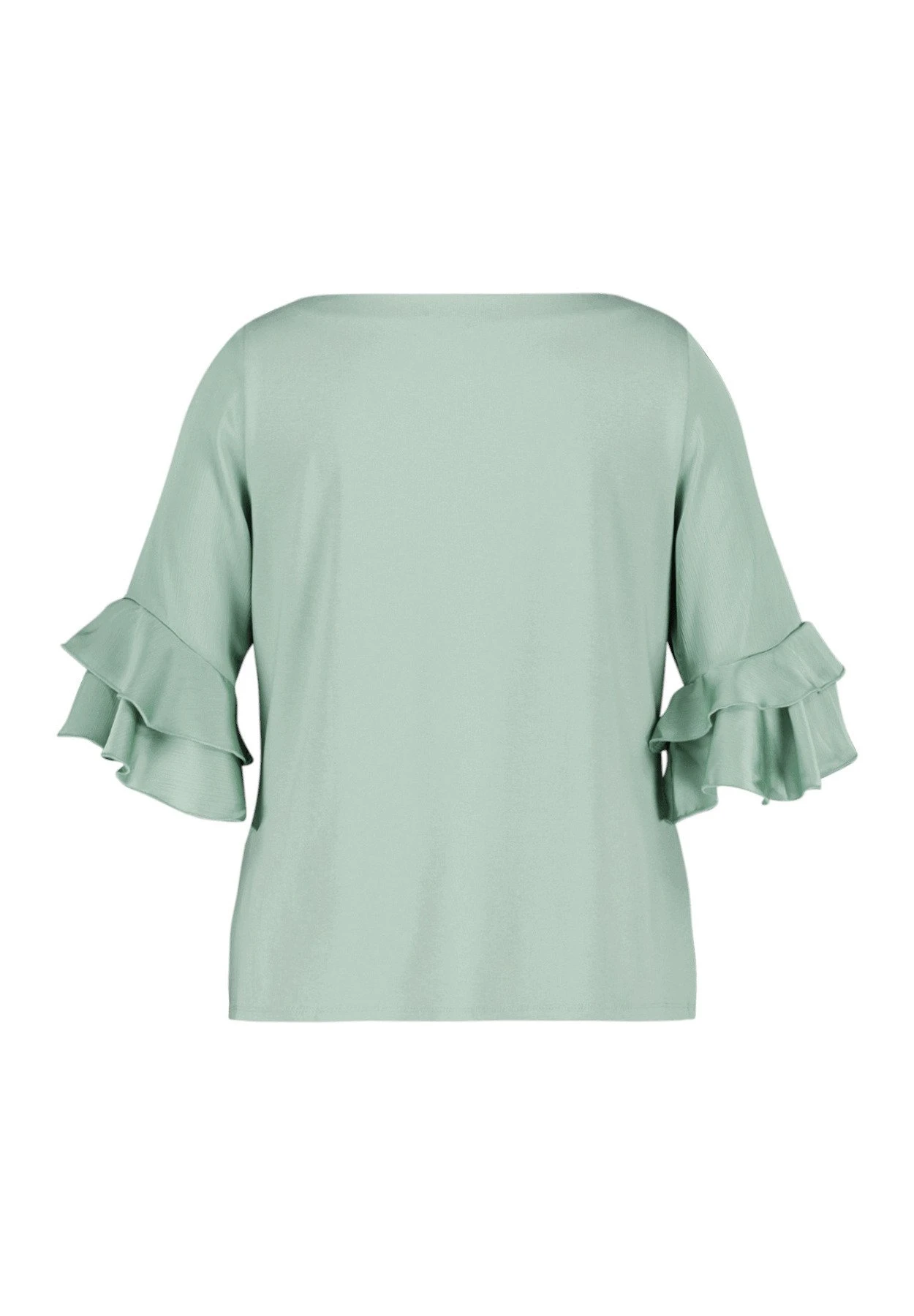 Met Volant Mouwtjes - Longsleeve - Light Mint 8 Met Volant Mouwtjes - Longsleeve - Light Mint - Afbeelding 6