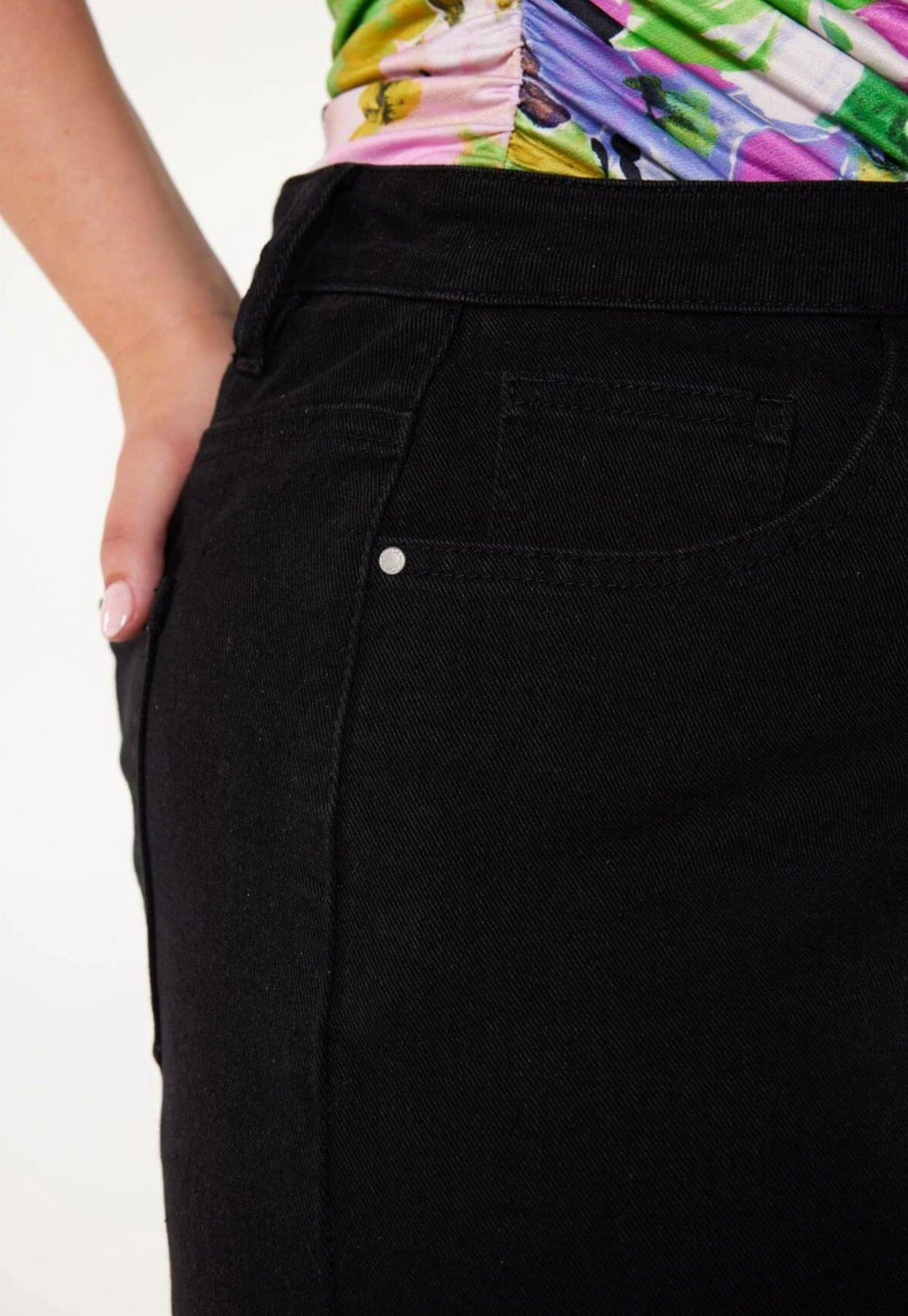 Jeansshort - Grey 10 Jeansshort - Grey - Afbeelding 8