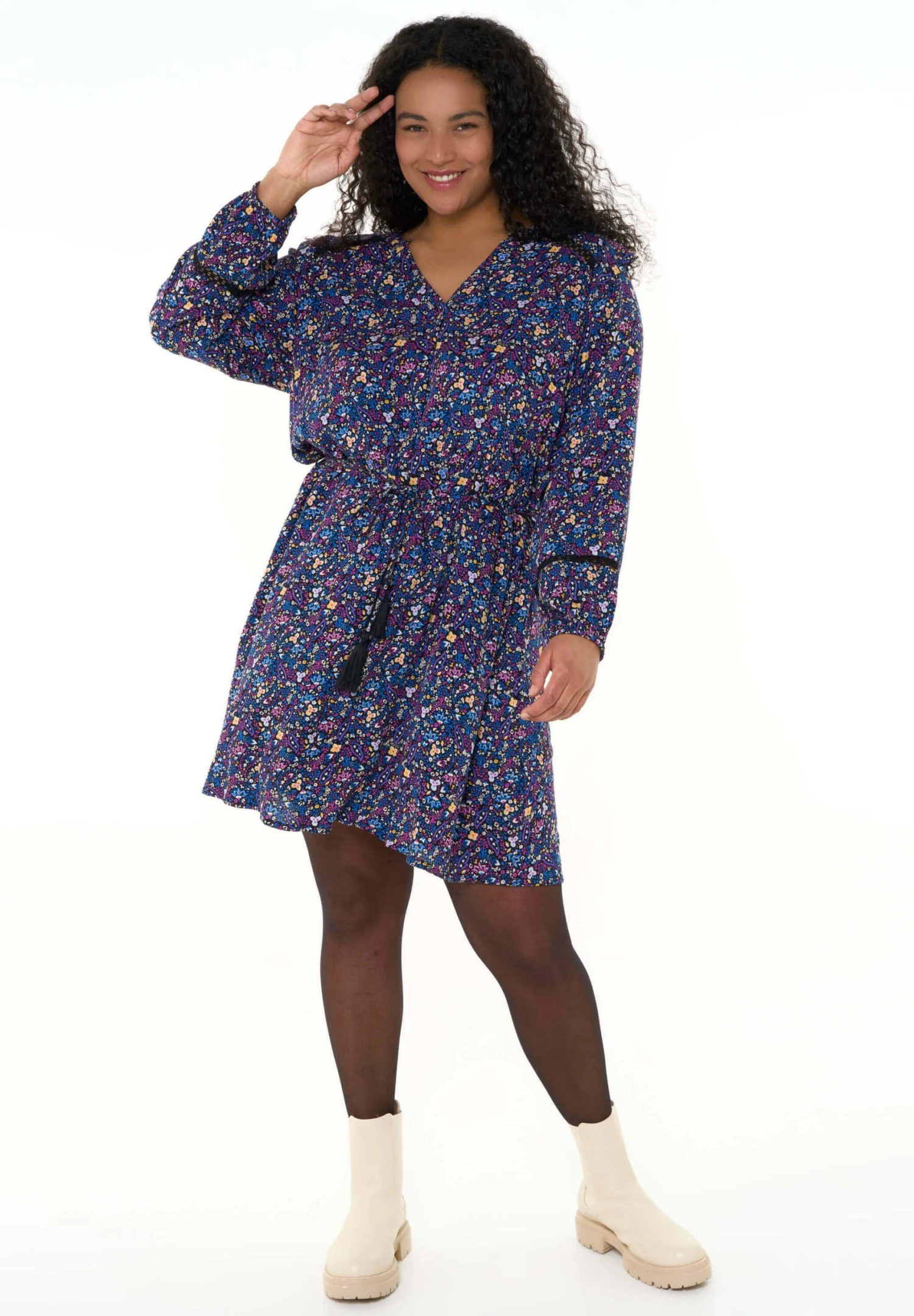 MET PRINT - Jurk 4 MET PRINT - Jurk - Afbeelding 2