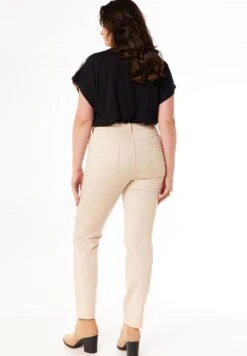 Slim Fit Jeans - Licht Zand -Ms Mode 131a1be64698476ca965bda90a8f0de9