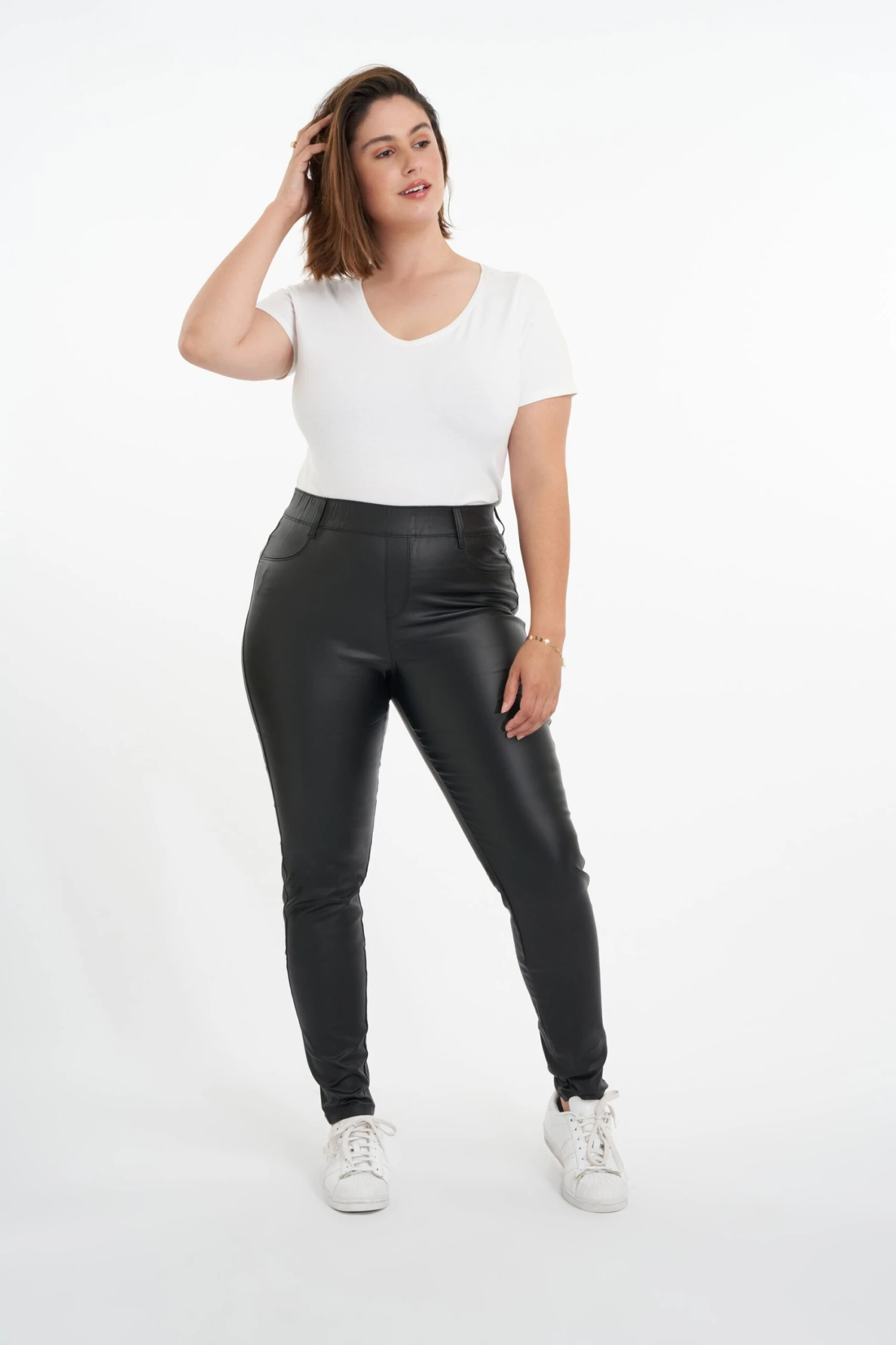 Slim Fit Tregging Poppy - Broek - Black 3 Slim Fit Tregging Poppy - Broek - Black