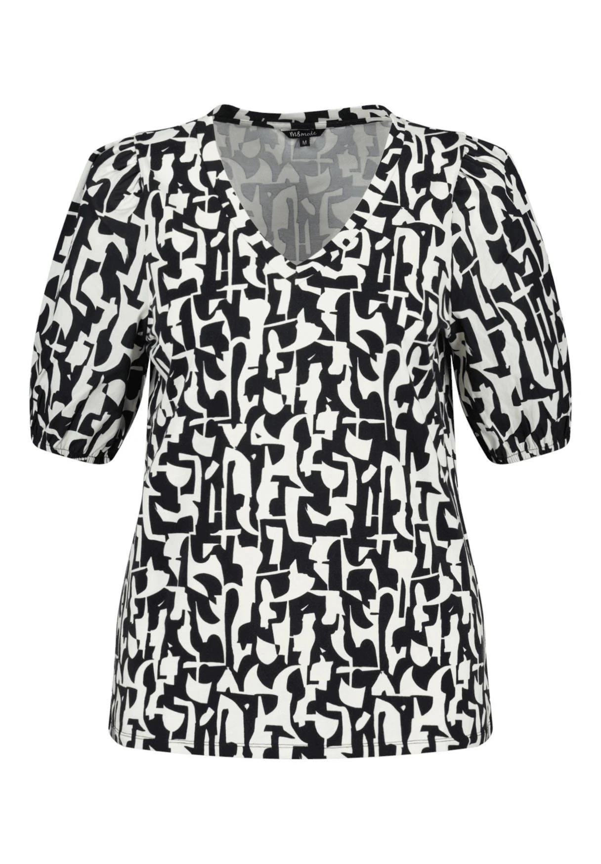 Met Grafisce Print - T-Shirt Print - Multi Black White 3 Met Grafisce Print - T-Shirt Print - Multi Black White