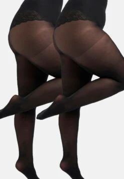 2 Pack - Panty - Zwart -Ms Mode 22effe7dbfa343dba0d4660146aea63a