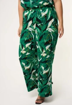 Met Print - Broek - Multi Green