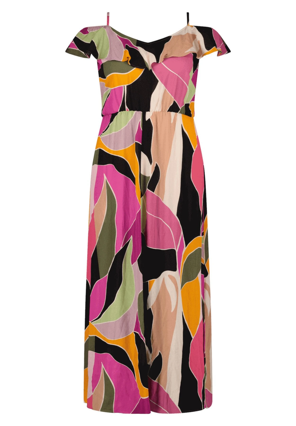 Maxi-Jurk - Multi Pink 7 Maxi-Jurk - Multi Pink - Afbeelding 5