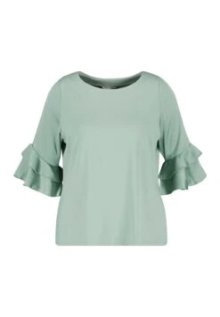 Met Volant Mouwtjes - Longsleeve - Light Mint 12 Met Volant Mouwtjes - Longsleeve - Light Mint -Ms Mode 309e5366438f491f861492dc45123e4a