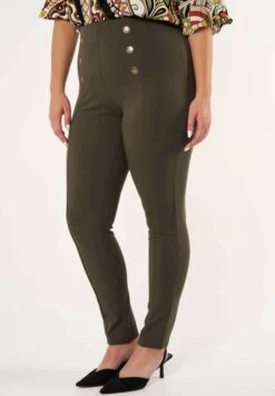 Tregging - Legging - Khaki -Ms Mode 30f29464788448cd86902d1bf780b2ef