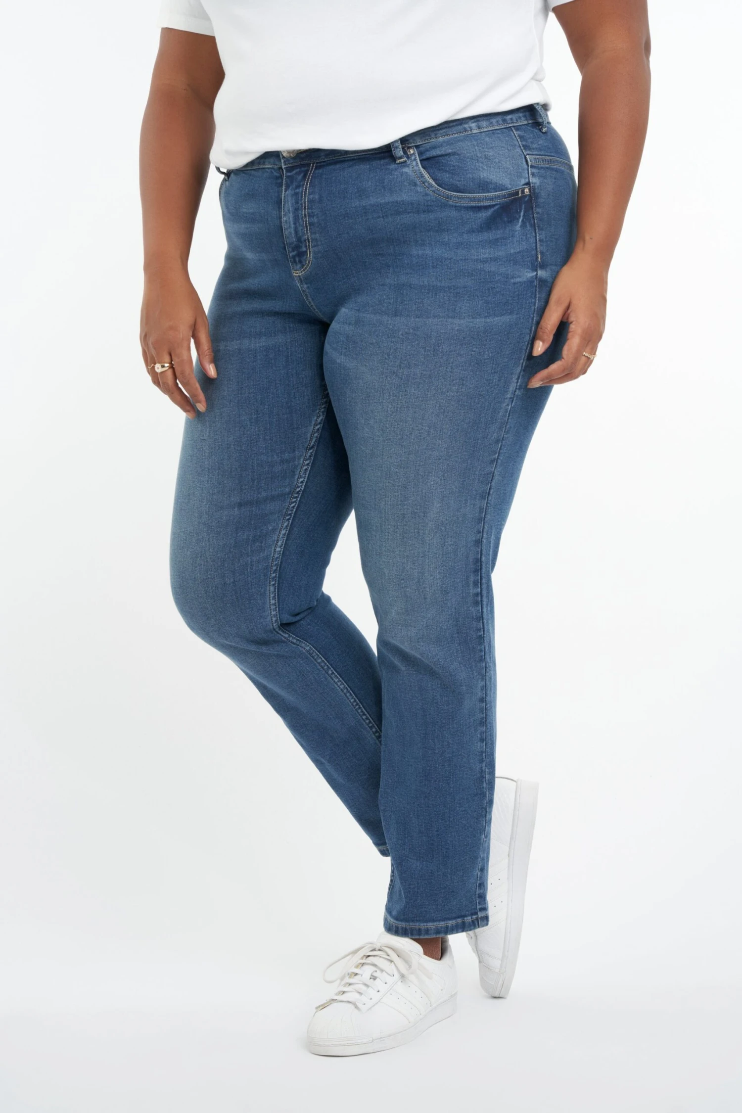 Slim Fit Jeans - Blue 5 Slim Fit Jeans - Blue - Afbeelding 3