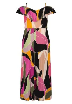 Maxi-Jurk - Multi Pink 13 Maxi-Jurk - Multi Pink -Ms Mode 34dec113a7cd4e888f2e0e7d82b870ef