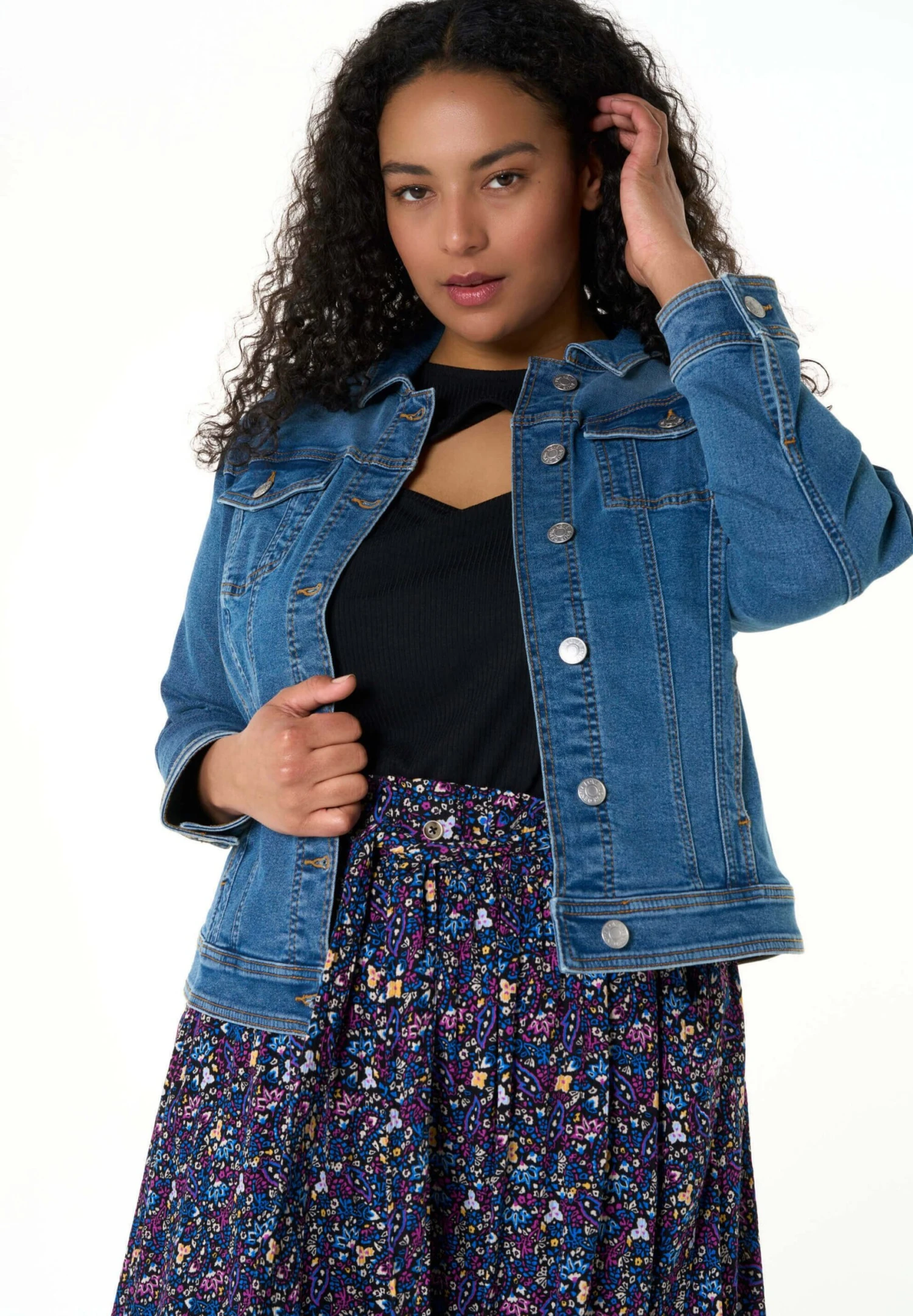 Spijkerjas - Stonewash Denim 3 Spijkerjas - Stonewash Denim