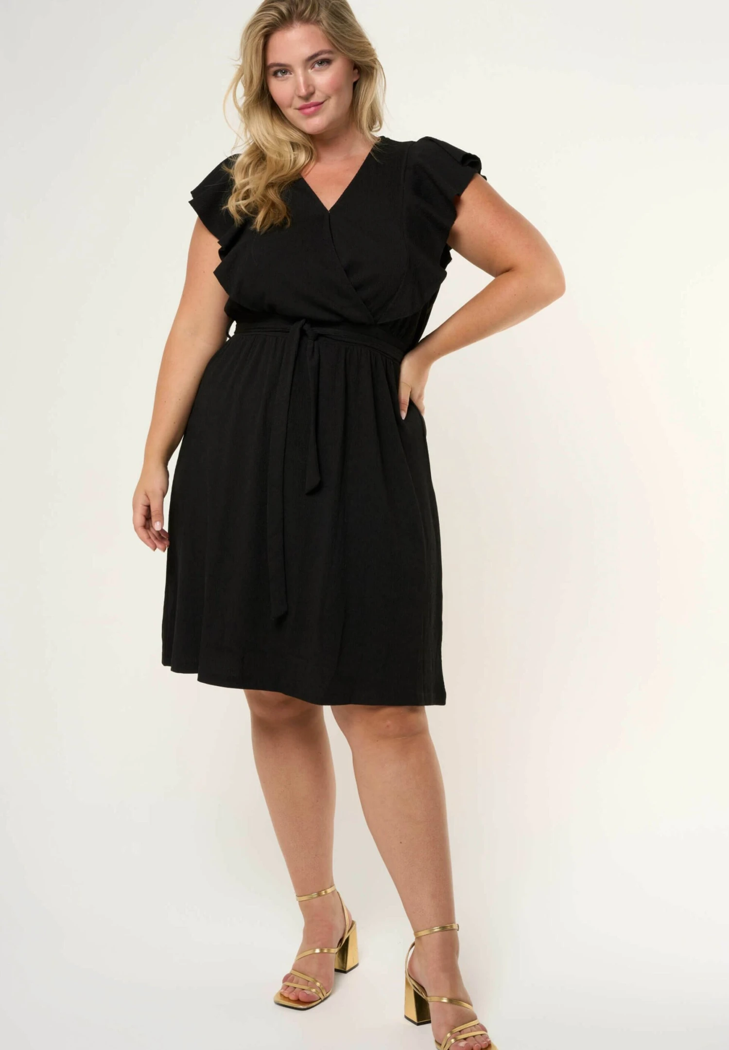 D-Tammie - Jurk - Black 3 D-Tammie - Jurk - Black