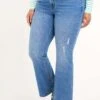 Flared Jeans - Blue -Ms Mode 4863802ae34e4e25b92f200108271328