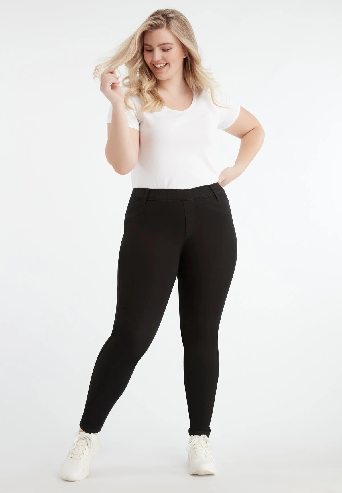 Poppy 32 Inch - Jeggings - Black 4 Poppy 32 Inch - Jeggings - Black - Afbeelding 2