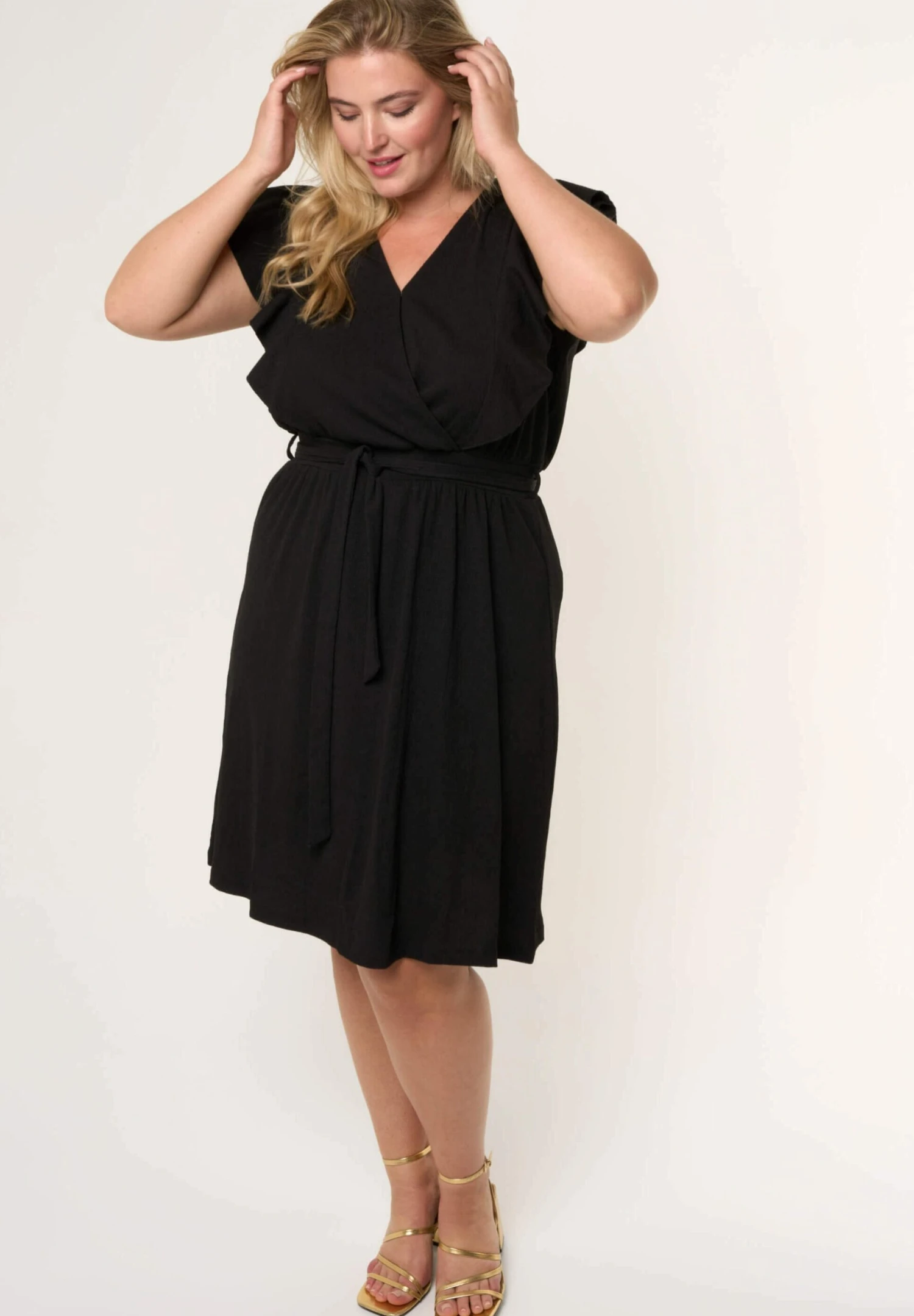 D-Tammie - Jurk - Black 4 D-Tammie - Jurk - Black - Afbeelding 2