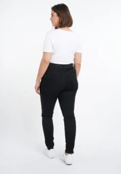 Cherry - Jeans Skinny Fit - Black -Ms Mode 509dbde549ae449188fc418a4ceaa53e