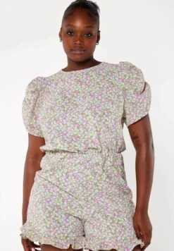 Met Bloemenprint - Jumpsuit - Multi/Green