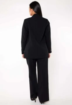 Halflange Jas - Black 8 Halflange Jas - Black -Ms Mode 63e6e4a7b0cb444d9e4bb9bec2675abb