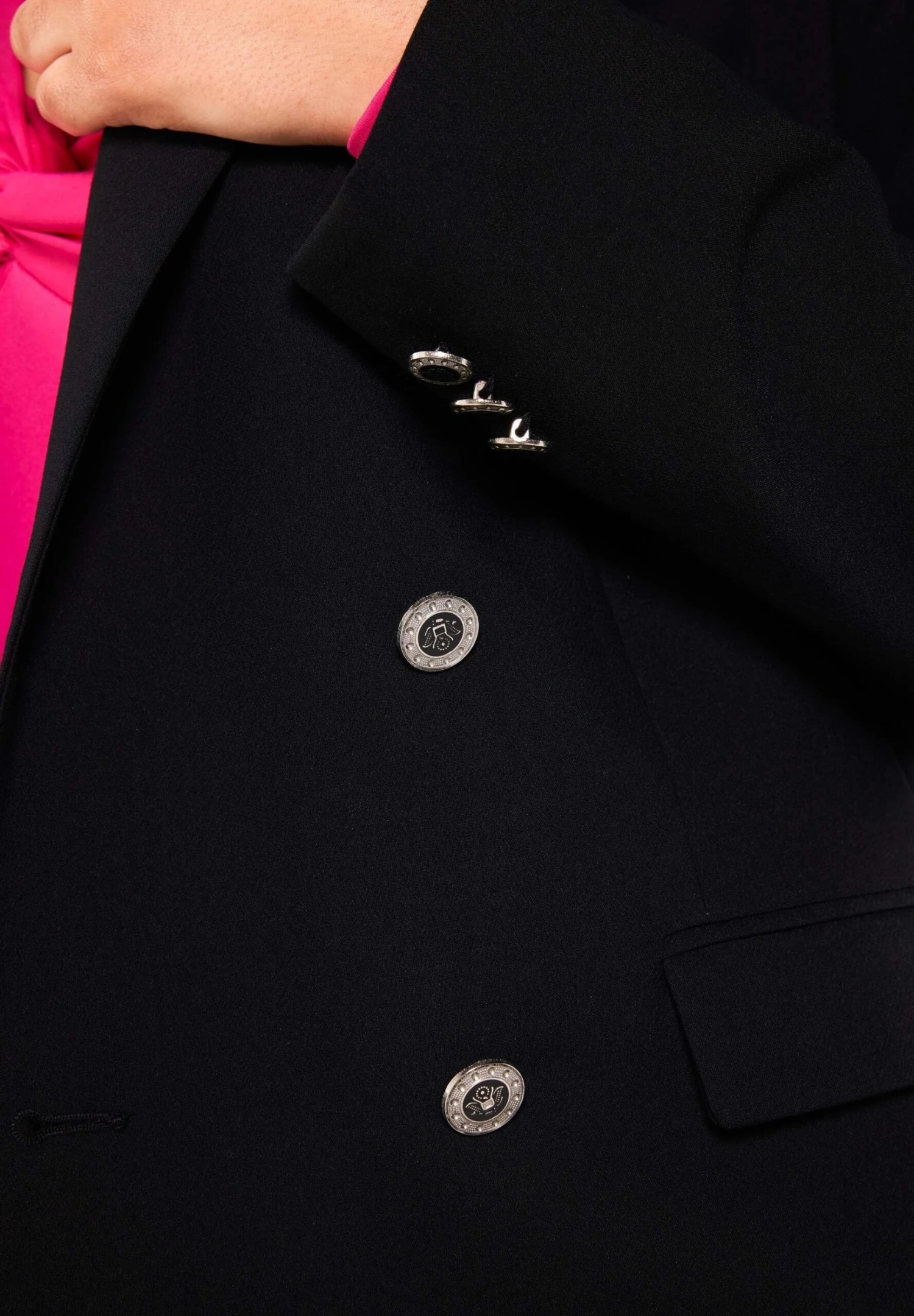 Halflange Jas - Black 5 Halflange Jas - Black - Afbeelding 3