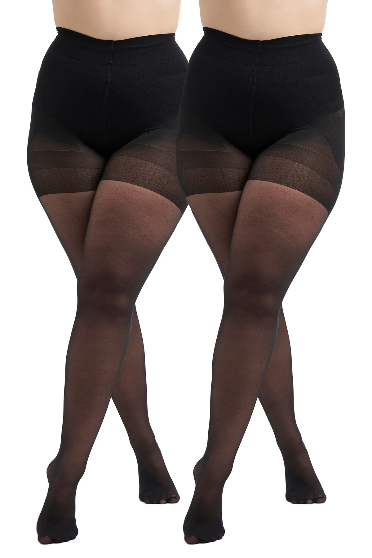 2-Pack Shaping Panty 40Den - Panty - Zwart 4 2-Pack Shaping Panty 40Den - Panty - Zwart - Afbeelding 2