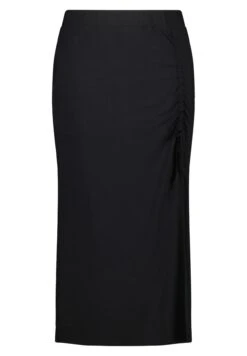 Met Trekkoord - Kokerrok - Black -Ms Mode 7117ceda22db47eb990c01e7737ccd1e