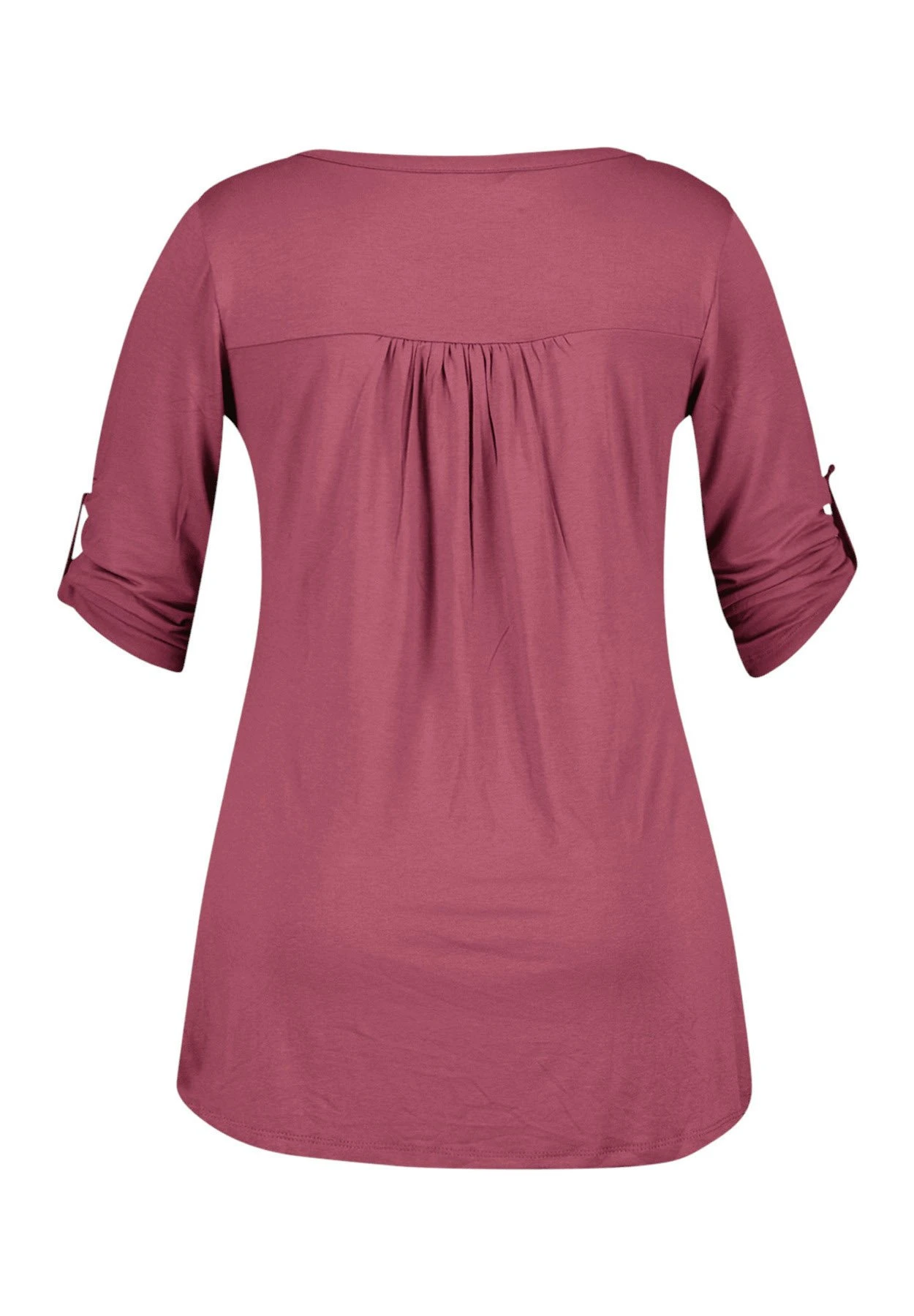 Met Plooidetails - Blouse - Mauve 8 Met Plooidetails - Blouse - Mauve - Afbeelding 6