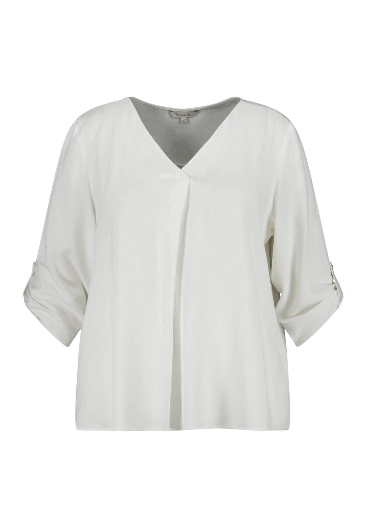 Met V Hals - Blouse - Off White 3 Met V Hals - Blouse - Off White