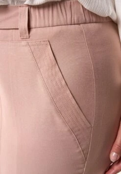 Met Strik Ceintuur - Broek - Pink -Ms Mode 8f129716840f4e1f815f23b40717e31f