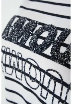 Met Tekst - Trui - Multi Blue -Ms Mode 915f84dac82140b2ab9df22d9a639f32