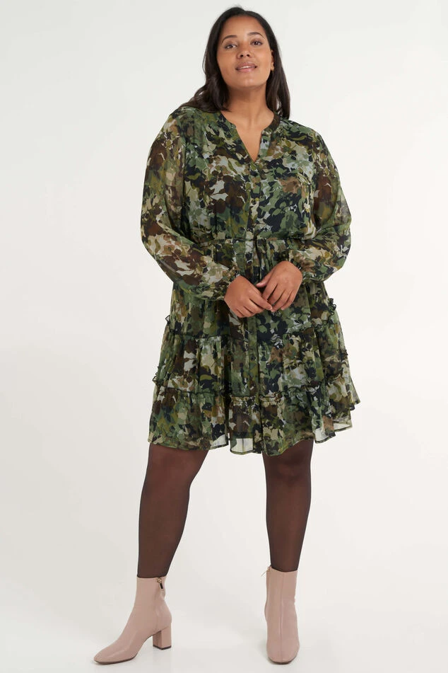 Jurk Met Print 7 Jurk Met Print - Afbeelding 5