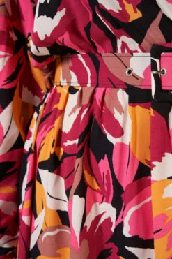 Jurk Met Ceintuur -Ms Mode D15221510 11