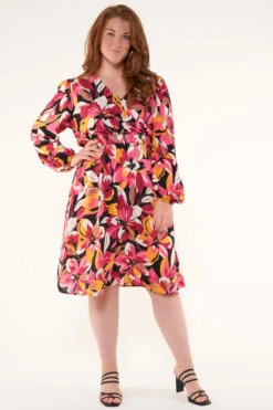 Jurk Met Ceintuur -Ms Mode D15221510 12