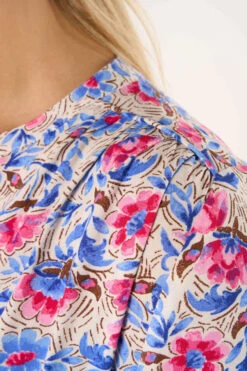 Jurk Met Bloemenprint -Ms Mode D15238510 11