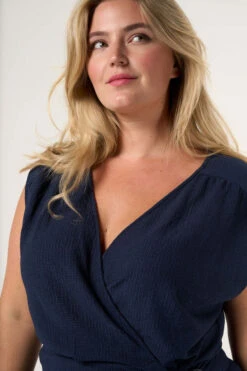 Jurk Met Houten Detail 15 Jurk Met Houten Detail -Ms Mode D20114096 13