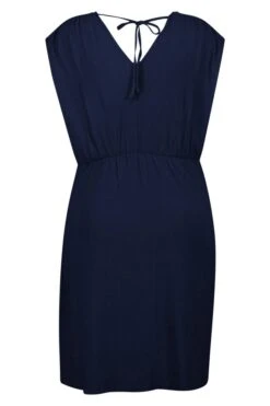 Jurk Met Houten Detail 11 Jurk Met Houten Detail -Ms Mode D20114096 5