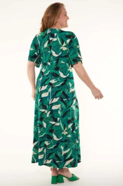 Maxi Jurk Met Gedraaide Detail 11 Maxi Jurk Met Gedraaide Detail -Ms Mode D25105503 10