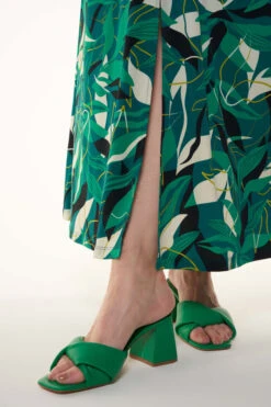 Maxi Jurk Met Gedraaide Detail 12 Maxi Jurk Met Gedraaide Detail -Ms Mode D25105503 11