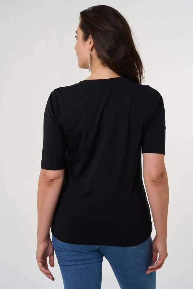 T-shirt Met Stretch 6 T-shirt Met Stretch - Afbeelding 4