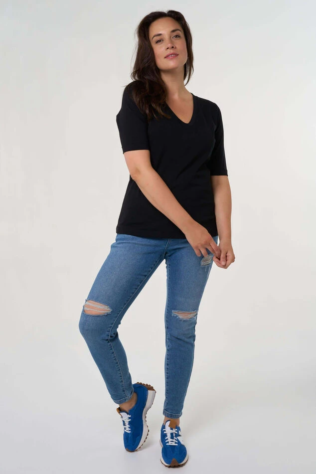 T-shirt Met Stretch 8 T-shirt Met Stretch - Afbeelding 6