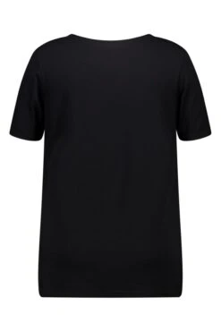 Basic T-shirt Met V-hals 10 Basic T-shirt Met V-hals -Ms Mode E28000012 5