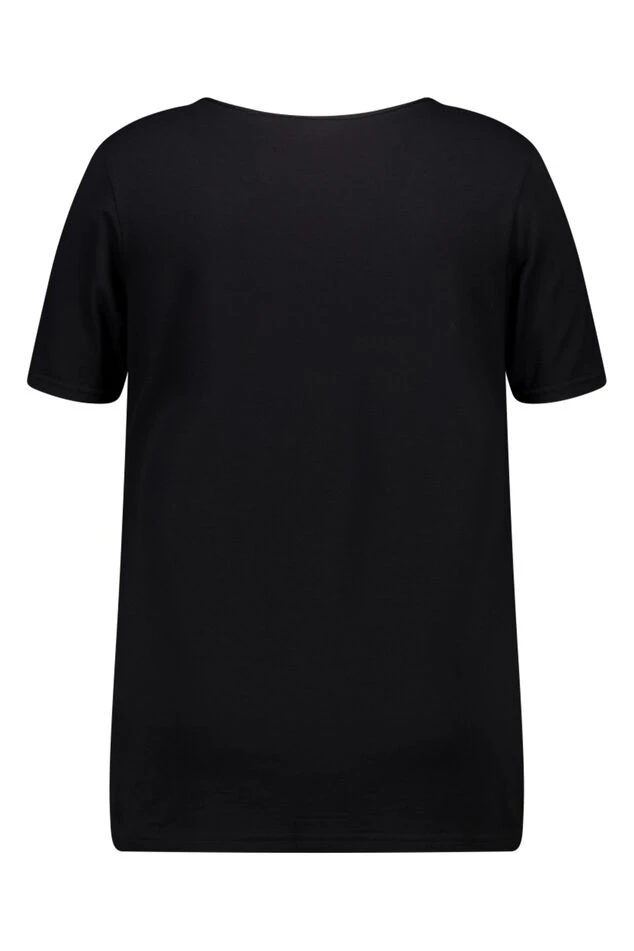 Basic T-shirt Met V-hals 5 Basic T-shirt Met V-hals - Afbeelding 3