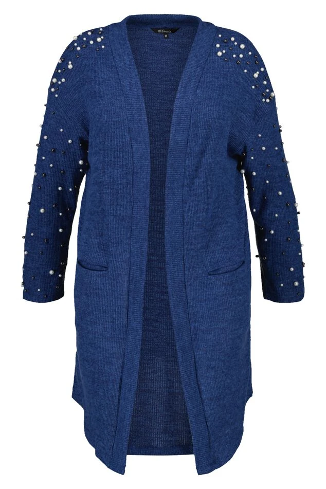 Openvallend Vest Met Parels 4 Openvallend Vest Met Parels - Afbeelding 2