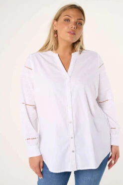 Blouse Met Borduursel