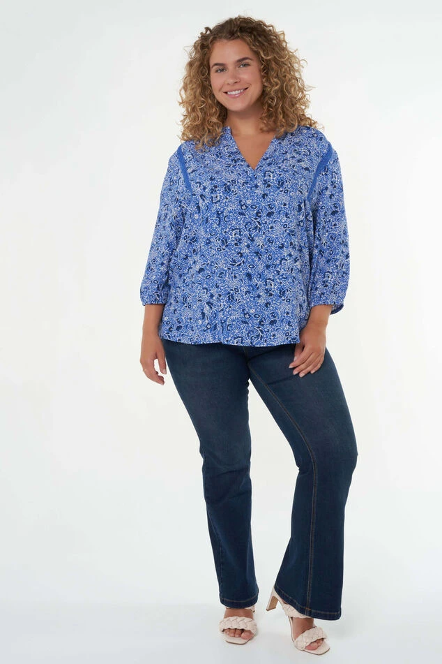 Blouse Met Print 3 Blouse Met Print