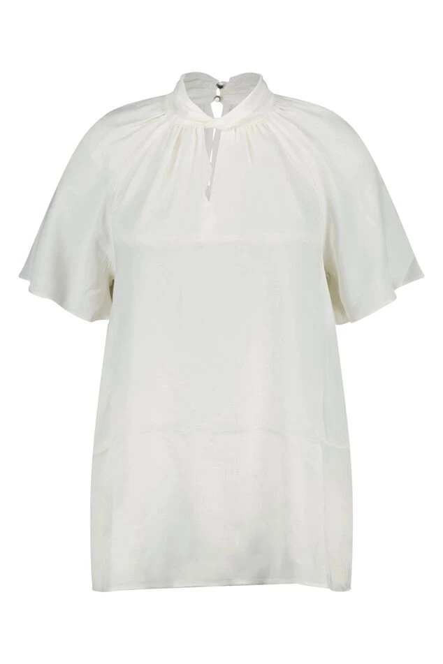 Blouse Met Satijnen Look 4 Blouse Met Satijnen Look - Afbeelding 2