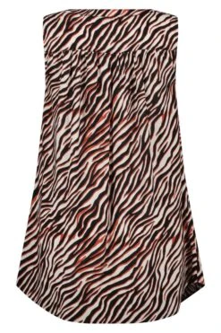 Mouwloze Blouse Met Print 11 Mouwloze Blouse Met Print -Ms Mode K35025509 5