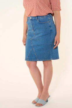 Denim Rok -Ms Mode L20117007 12