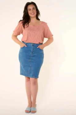 Denim Rok -Ms Mode L20117007 13