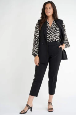 Pantalon Met Riem 15 Pantalon Met Riem -Ms Mode M11163012 13