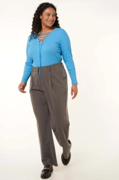 Gestreepte Pantalon 14 Gestreepte Pantalon -Ms Mode M11202019 12