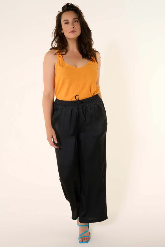 Broek Met Satijnen Look 8 Broek Met Satijnen Look - Afbeelding 6